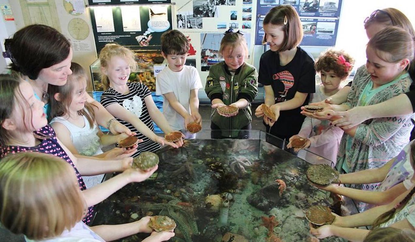 Newsela A catchandrelease aquarium in Scotland