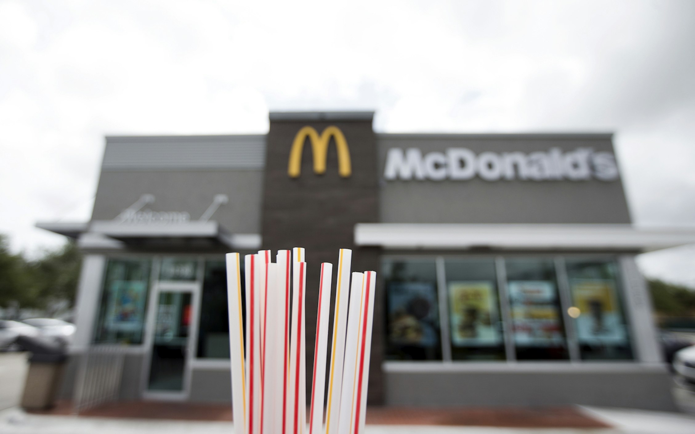 Fastfood giant McDonald's will replace singleuse plastics