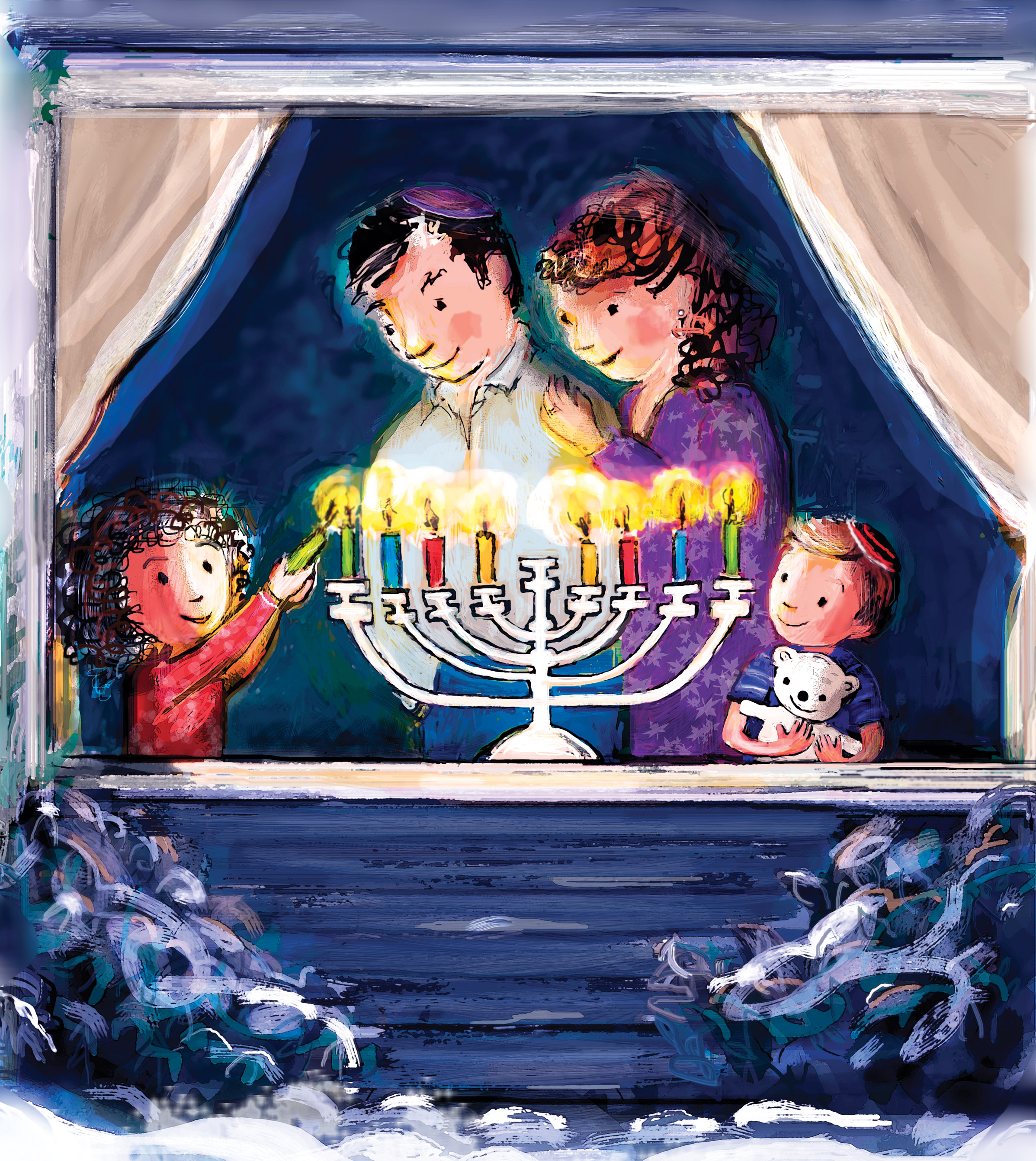 Elf magic hanukkah helpers