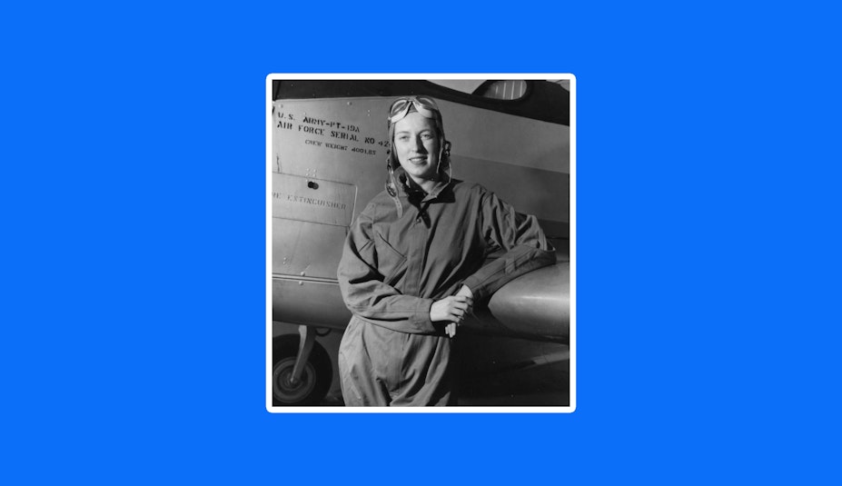 Cornelia Fort, a pilot during World War II