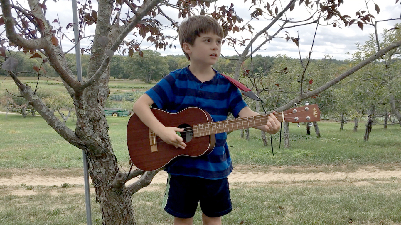 Newsela Young ukulele player's skill is a force of nature